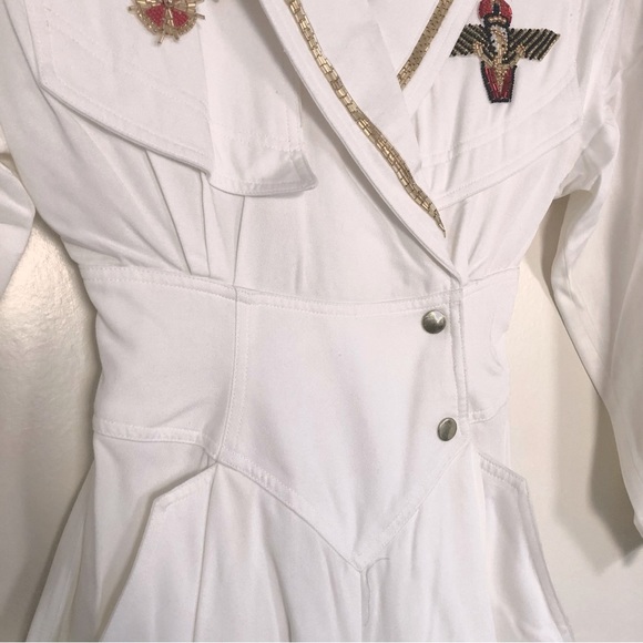 Vintage Lillie Rubin Military Style Romper - Picture 4 of 6